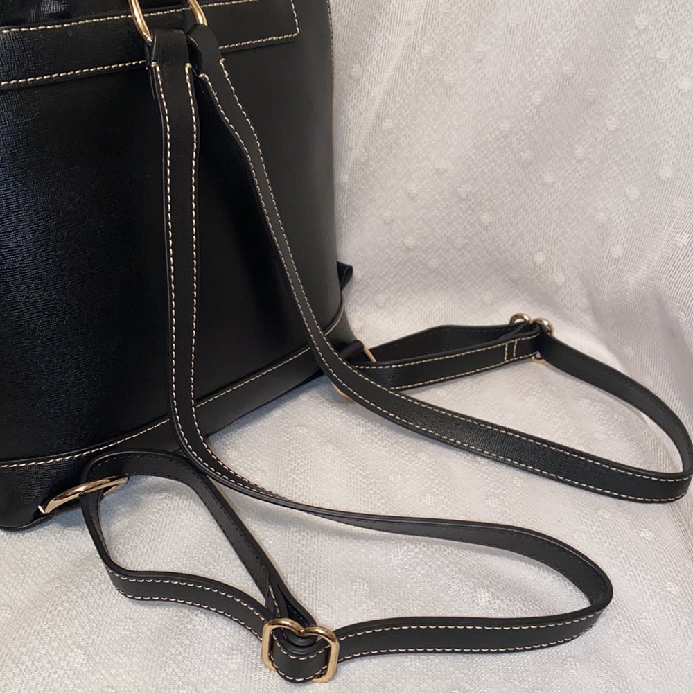 Dooney & Bourke Saffiano Leather Backpack - Picture 6 of 12